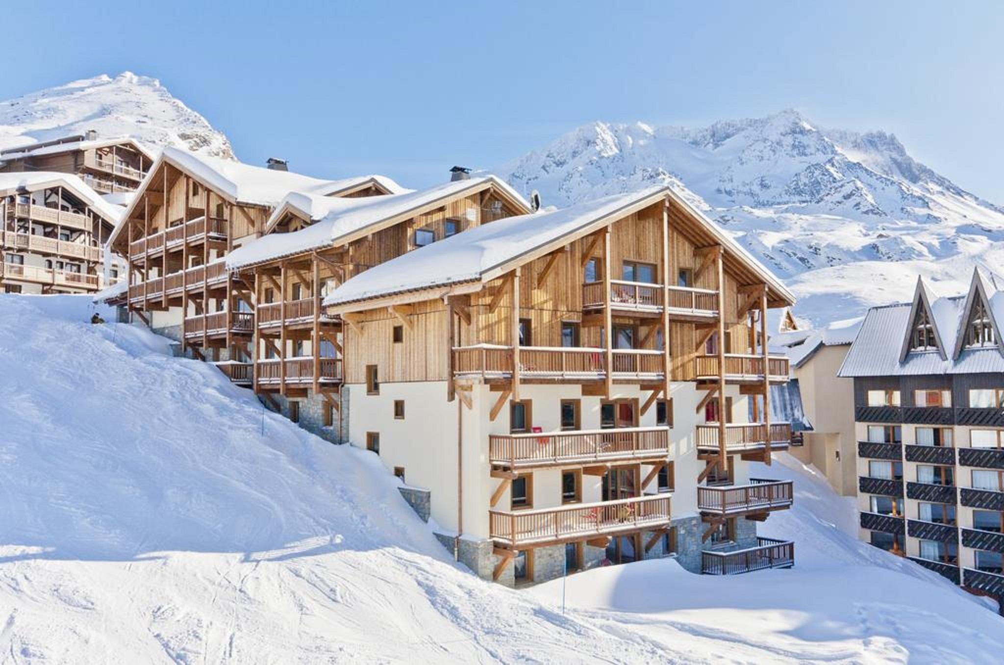 Residence Montana Plein Sud Val Thorens Esterno foto