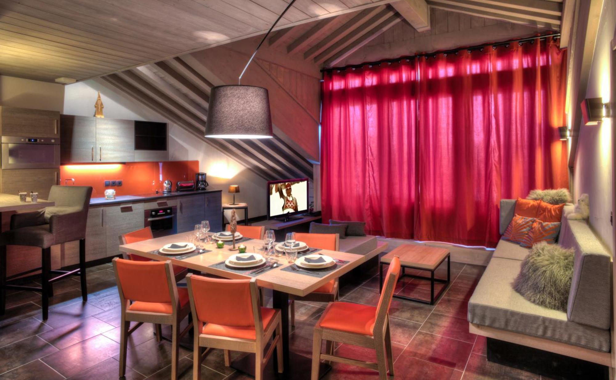 Residence Montana Plein Sud Val Thorens Esterno foto